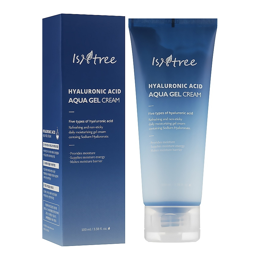 Гель-крем увлажняющий гиалуроновый IsNtree Hyaluronic Acid Aqua Gel Cream
