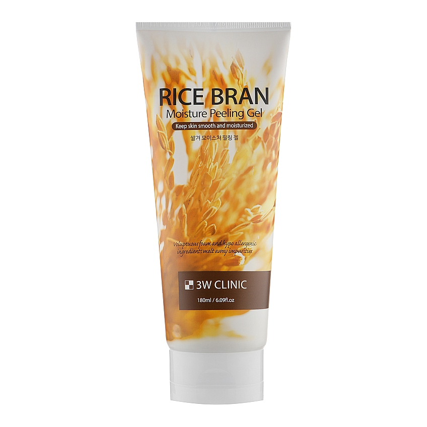 Пилинг-скатка с бурым рисом 3W Clinic Moisture Peeling Gel-Rice Bran