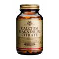 Цитрат кальция и магния / Calcium Magnesium Citrate, Solgar, 200 мг + 100 мг, 100 таблеток