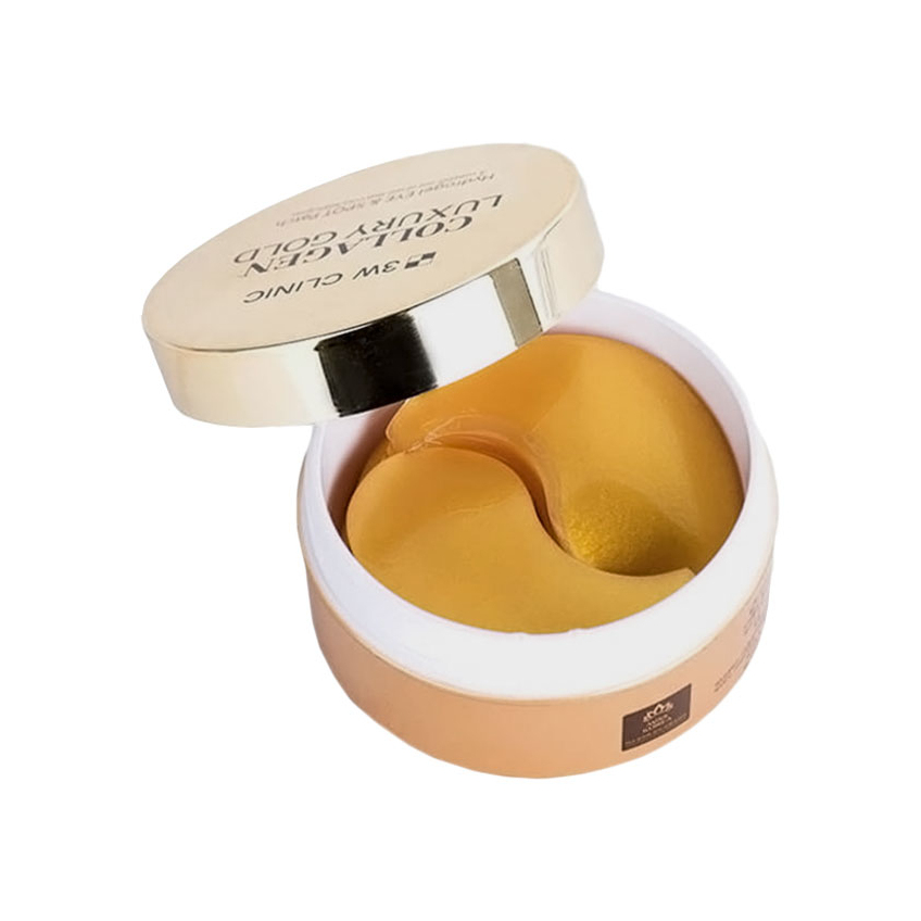 Патчи для глаз с коллагеном и золотом 3W Clinic Collagen & Luxury Gold Eye Patch