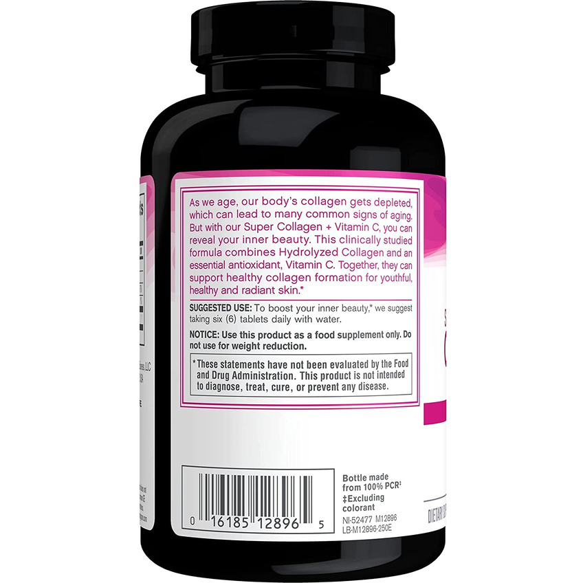 Супер коллаген с витамином С / Super Collagen, Neocell, 120 таблеток