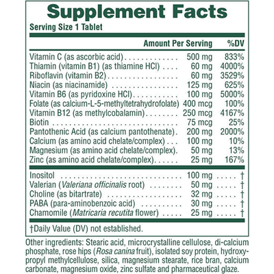 Мега-стресс комплекс / Mega-Stress Complex, Nature's Plus, 90 таблеток