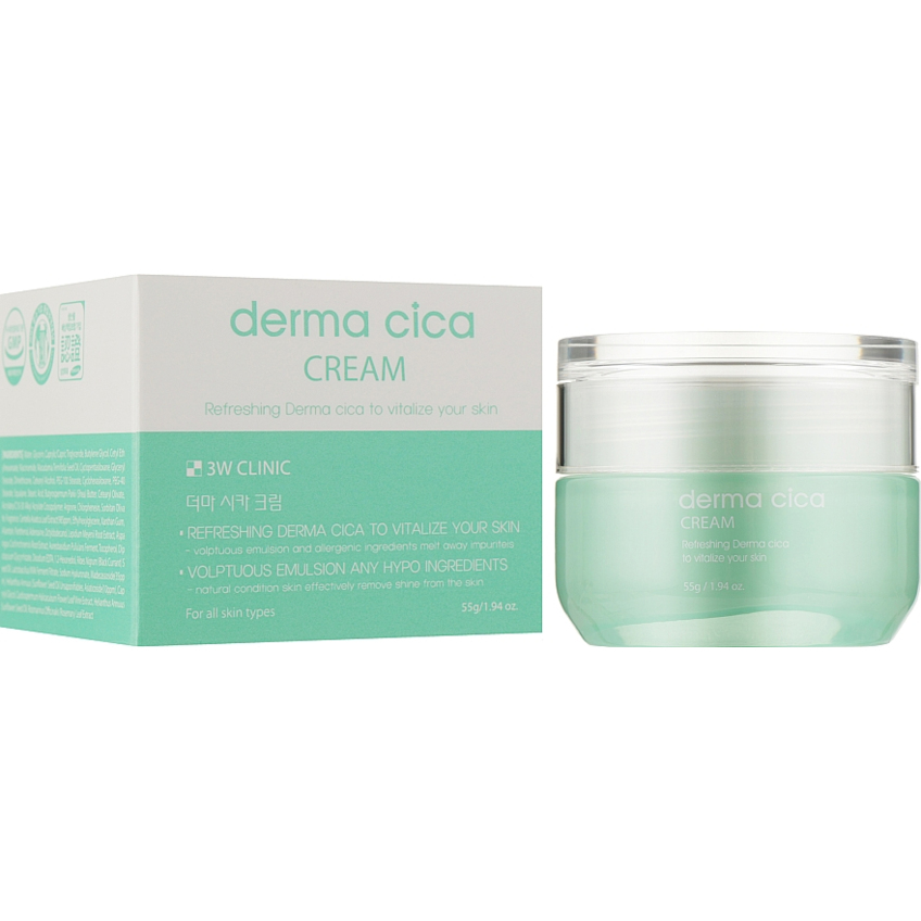 Крем для лица 3W Clinic Derma Cica Cream