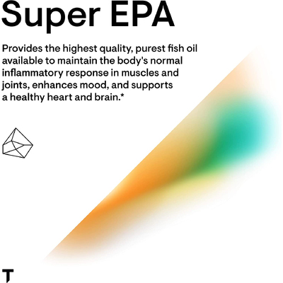 Омега-3 / Super EPA, EPA & DHA, Thorne Research, 90 капсул