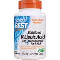 Стабилизированная R-липоевая кислота / Stabilized R-Lipoic Acid, Doctor's Best, 100 мг, 60 капсул