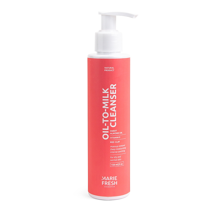 Гидрофильное масло с маслом макадамии для сухой и нормальной кожи Marie Fresh Cosmetics Oil-to-milk Cleanser For Dry Skin