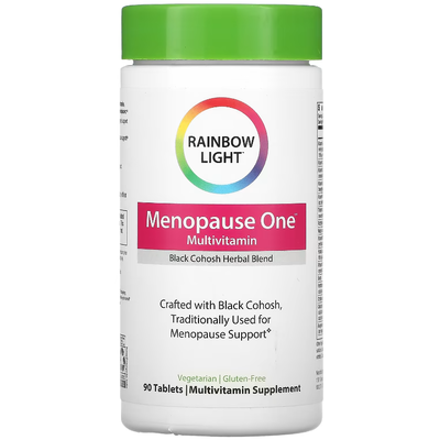 Мультивитаминный комплекс на пищевой основе / Menopause One Food-Based Multivitamin, Rainbow Light, 90 таблеток