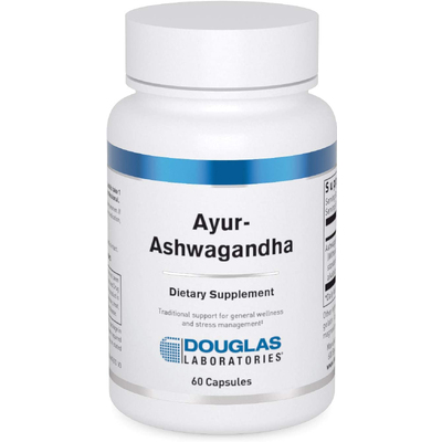 Ашваганда / Ayur-Ashwaganda, Douglas Laboratories, 300 мг, 60 капсул