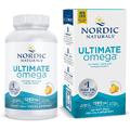 Омега-3 со вкусом лимона / Ultimate Omega, Nordic Naturals, 120 гелевых капсул