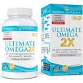Омега 2X со вкусом лимона / Ultimate Omega 2X, Nordic Naturals, 90 гелевых капсул