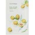Тканевая маска для лица с экстрактом плодов оливы Nature Republic Real Nature Mask Sheet Olive