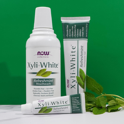 Зубная паста-гель «Освежающая мята» Now Foods XyliWhite Refreshmint Toothpaste Gel