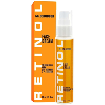 Укрепляющий крем для лица с ретинолом Mr.Scrubber Face ID. Retinol Face Cream