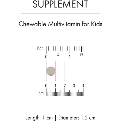 Жевательные мультивитамины для детей / Chewable Multivitamin for Kids, Dr. Mercola, 60 капсул