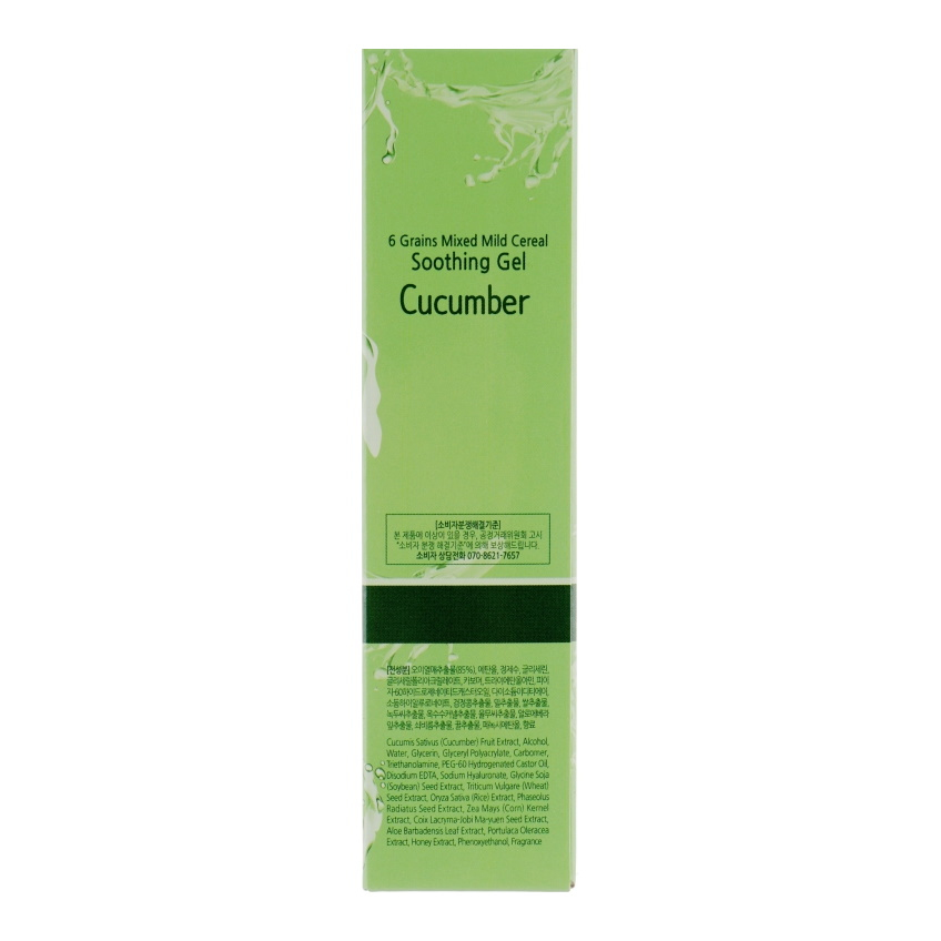 Увлажняющий гель с огурцом Enough 6 Grains Mixed Soothing Gel