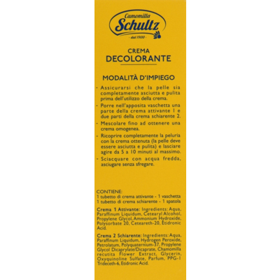 Крем для волосся освітлювальний Schultz Chamomile Fast Bleaching Cream