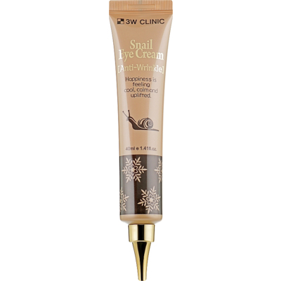 Улиточный крем под глаза 3W Clinic Snail Eye Cream Anti-Wrinkle