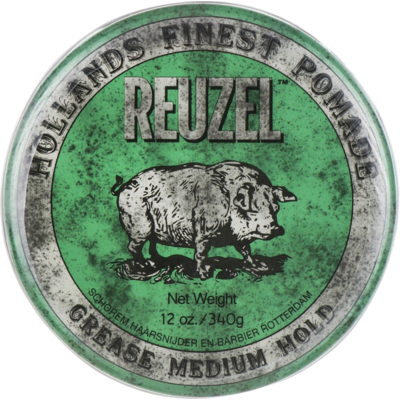Помада для укладки волос Reuzel Green Grease Medium Hold Pomade