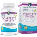 Омега-3-6-9 зі смаком лимона / Complete Omega, Nordic Naturals, 120 гелевих капсул