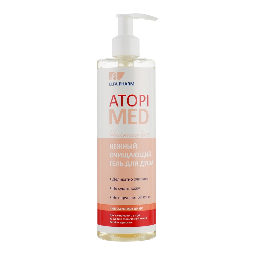 Гель для душу Elfa Pharm Atopi Med