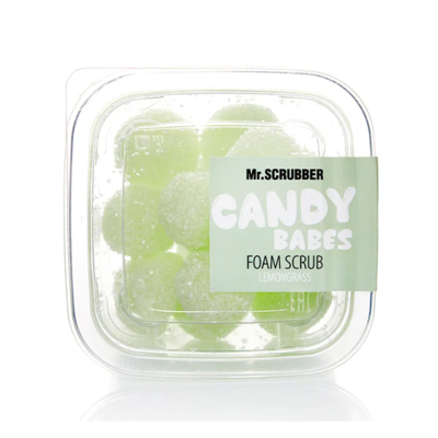 Пенный скраб для тела лимон Mr.Scrubber Candy Babes Lemongrass