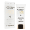 Солнцезащитный крем с пептидами и аминокислотами Medi Peel Active Silky Sun Cream SPF50+ /PA+++