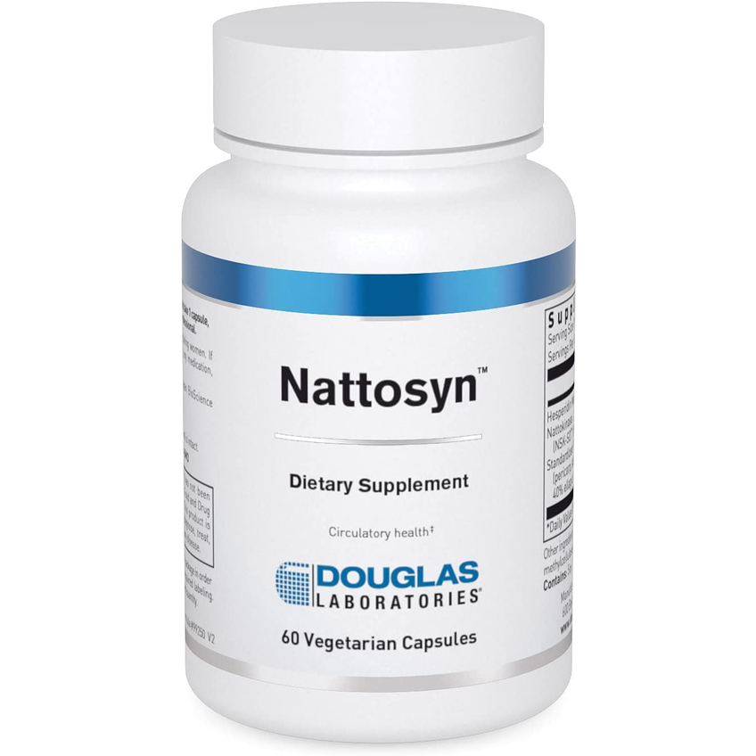 Здоровий кровотік (наттокіназа, гесперидин і гранат) / Nattosyn, Douglas Laboratories, 60 капсул