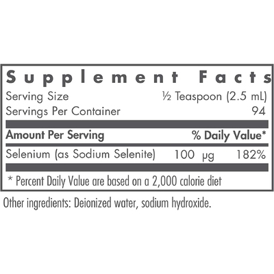 Раствор селена / Selenium Solution, Nutricology, 236 мл