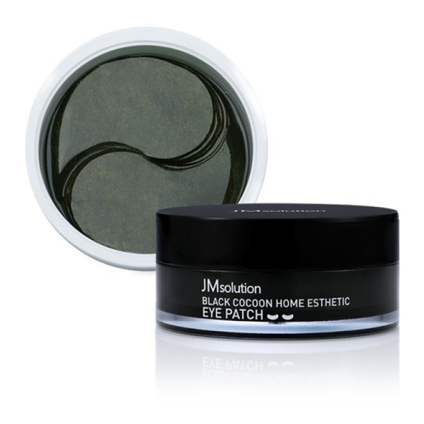 Гидрогелевые патчи ультраувлажняющие JMsolution Black Cocoon Home Esthetic Eye Patch