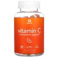 Вітамін C (Антиоксидантна підтримка) / Vitamin C (Antioxidant Support), Sports Research, 125 мг, 60 жувальних цукерок