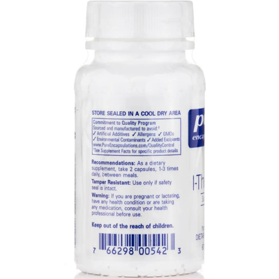 L-Теанин / l-Theanine, Pure Encapsulations, 200 мг, 60 капсул