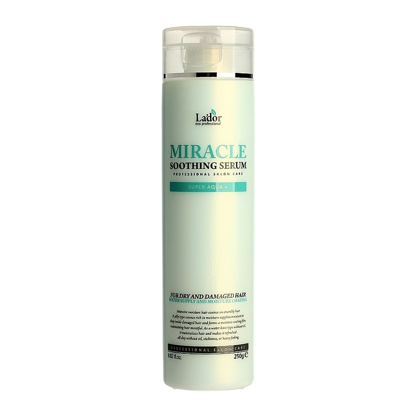 Увлажняющая сыворотка для волос с термозащитой La'dor Miracle Soothing Serum