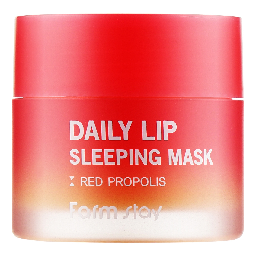 Ночная маска для губ с красным прополисом FarmStay Daily Lip Sleeping Mask Red Propolisr