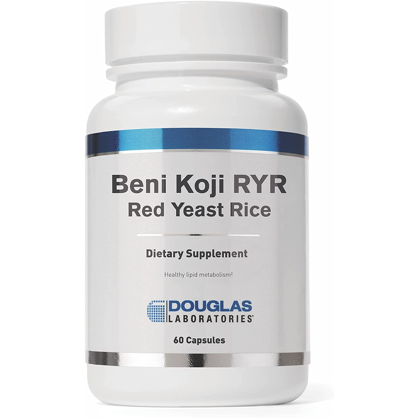 Ферментированный красный дрожжевой рис / Beni-Koji RYR, Douglas Laboratories, 500 мг, 60 капсул