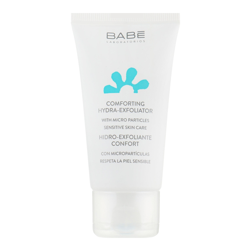 Мягкий увлажняющий скраб для лица Babe Laboratorios Comforting Hydra-Exfoliator