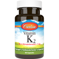 Витамин K2 / Vitamin K2, Carlson Labs, 5 мг, 60 капсул