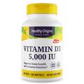 Вітамін D3 / Vitamin D3, Healthy Origins, 125 мкг, 120 гелевих капсул