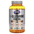 L-глютамін подвійної концентрації / L-Glutamine Double Strength, Now Foods, Sports, 1000 мг, 240 вегетаріанських капсул