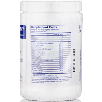 Комплекс амінокислот у вільній формі / Amino Replete, Pure Encapsulations, 540 г