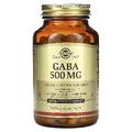Гамма-аміномасляна кислота (ГАМК) / GABA, Solgar, 500 мг, 100 вегетаріанських капсул