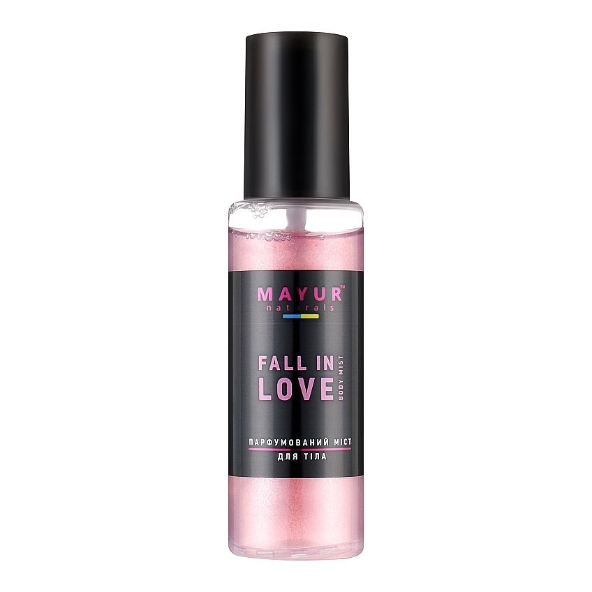 Парфюмированный мист для тела с шиммером натуральный «Fall in love» Mayur Body Mist