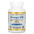 Омега-800 риб'ячий жир фармацевтичного ступеня чистоти 1000 мг California Gold Nutrition Omega 800