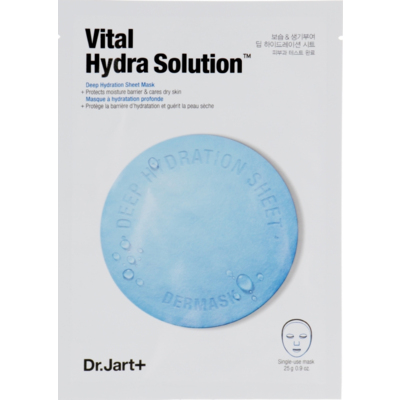 Увлажняющая маска с гиалуроновой кислотой Капсулы красоты Dr.Jart+ Dermask Vital Hydra Solution Face Sheet Mask