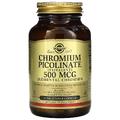 Хром піколінат / Chromium Picolinate, Solgar, 500 мкг, 60 вегетаріанських капсул