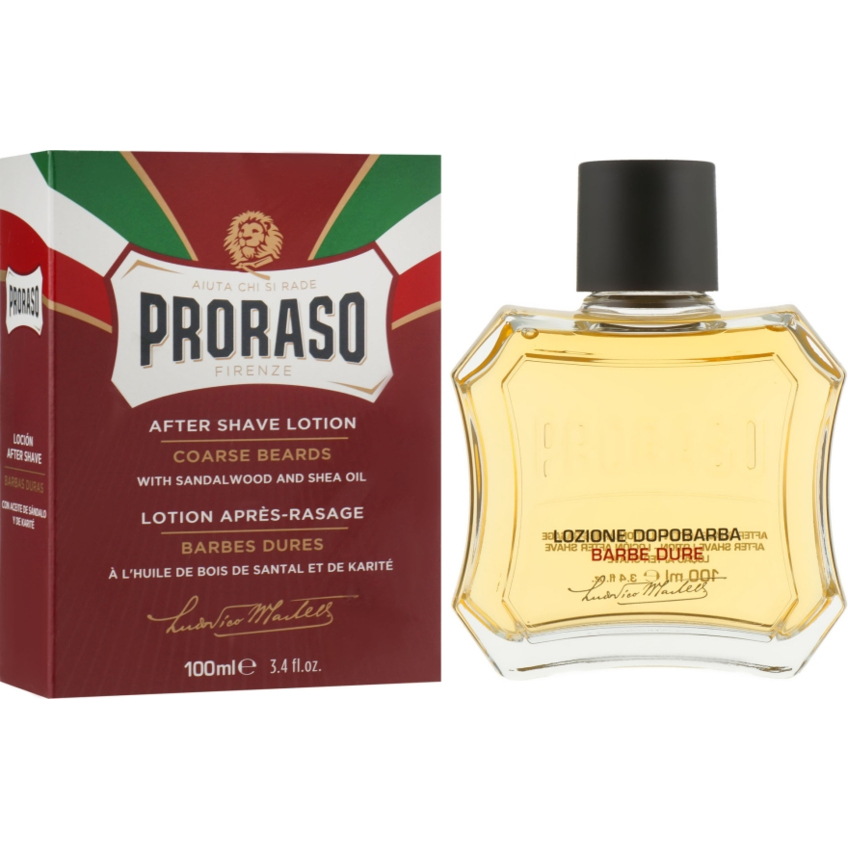 Лосьон после бритья с экстрактом карите и сандаловым маслом Proraso Nutrition After Shave Lotion