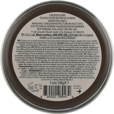 Віск для вусів Reuzel The Stache Mustache Wax