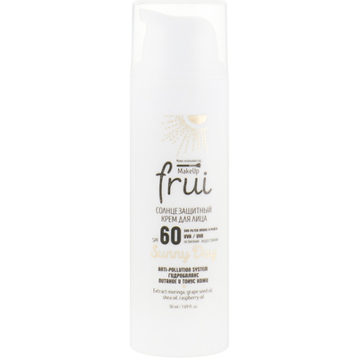 Сонцезахисний крем для обличчя Frui Sunny Day Anti-Pollution System SPF60