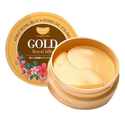 Гидрогелевые патчи для глаз с золотом и маточным молочком Koelf Gold & Royal Jelly Eye Patch