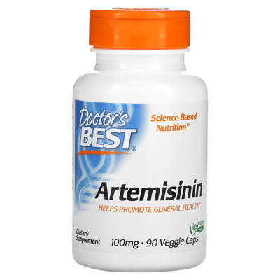 Артемізинін / Artemisinin, Doctor's Best, 100 мг, 90 вегетаріанських капсул