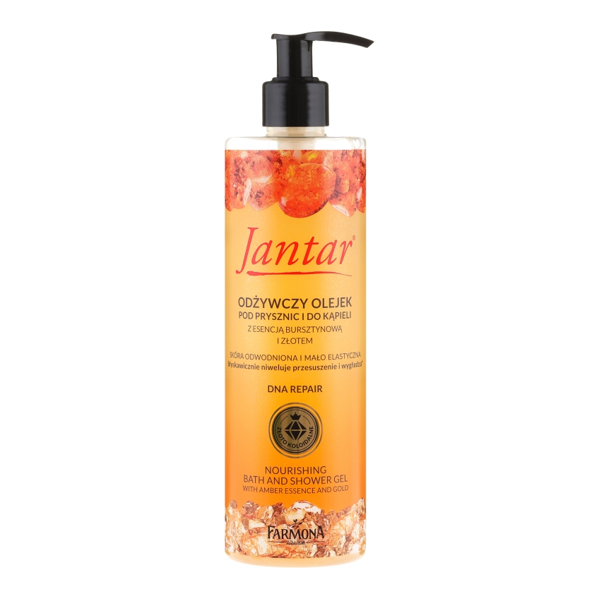 Гель-олія для душу Farmona Jantar DNA Repair Nourishing Shower Gel